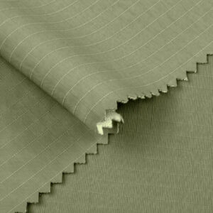 Tela Sarga Nylon Ripstop verde cemento viejo 2